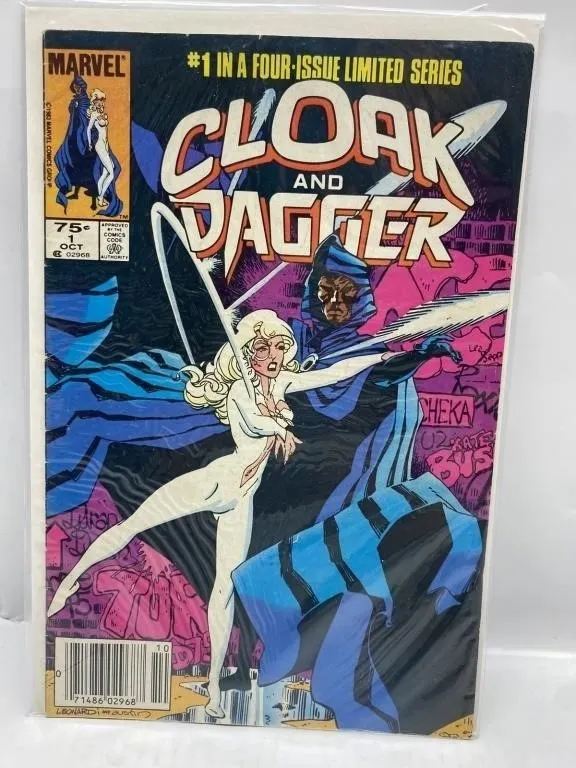 Cloak and Dagger 1 (1983) Marvel Comics