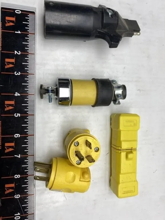 Electrical Plugs and Connectors Assortment