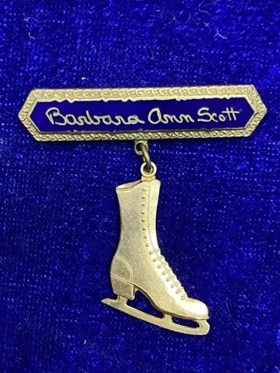 Barbara Ann Scott Figure Skate Pin - Breadner Co.