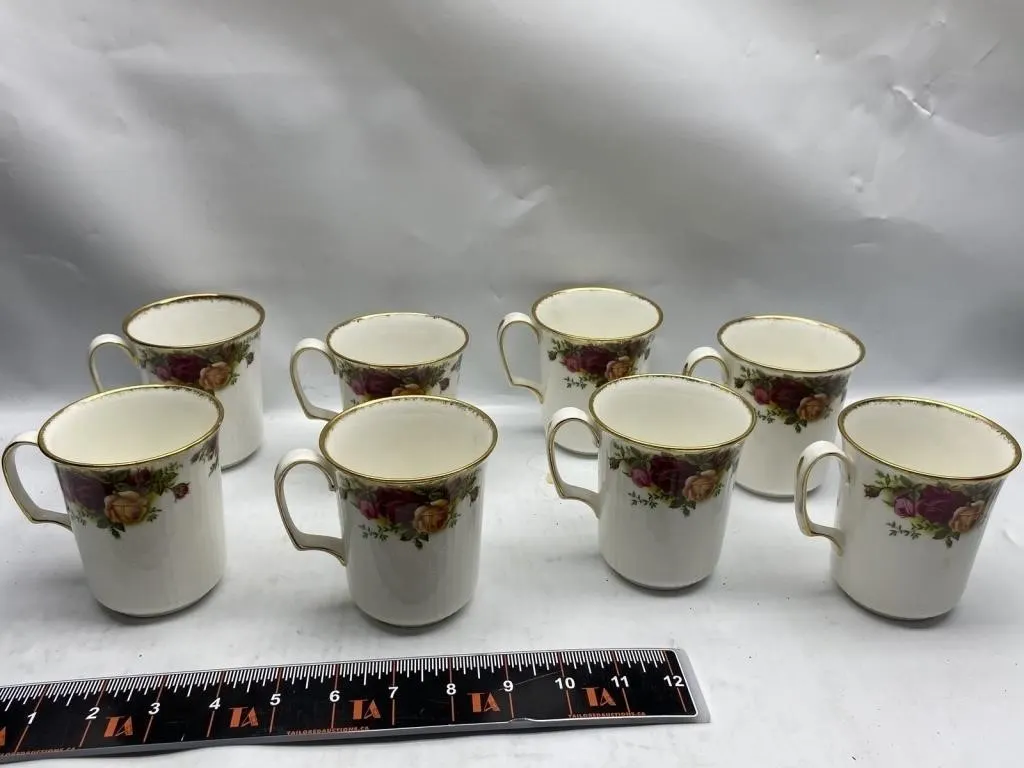 Royal Albert Old Country Roses Bone China Mugs,