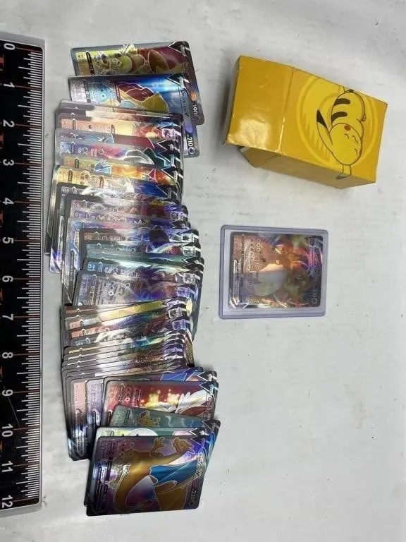 Art Cards Pokemon Holo VMAX Card Lot