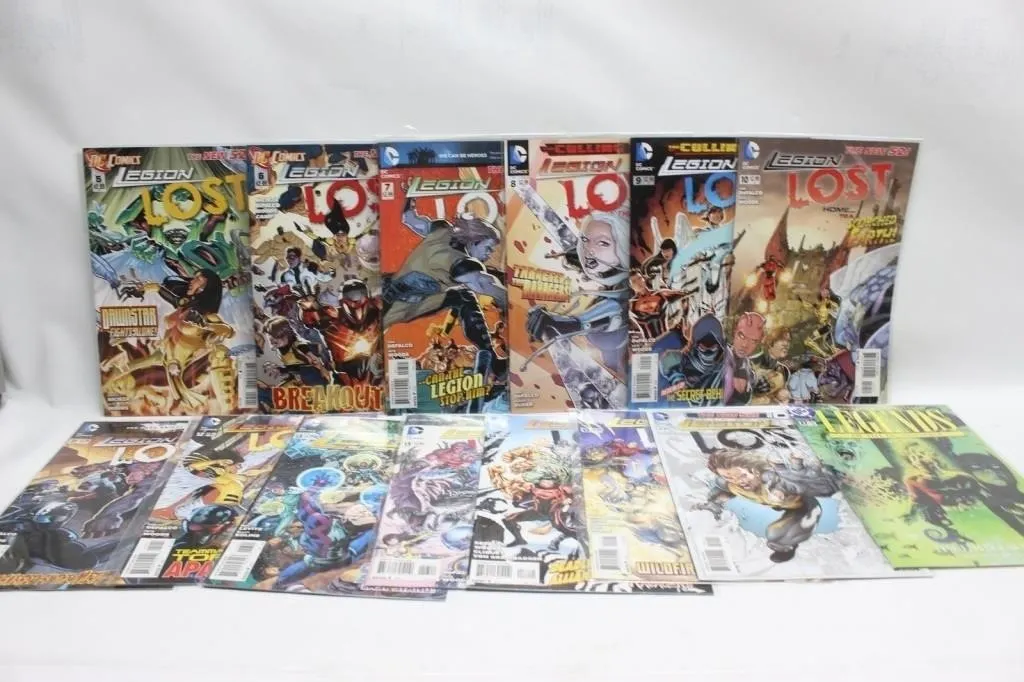 DC Comics Legion Lost Comic Book Lot, 14 Issues