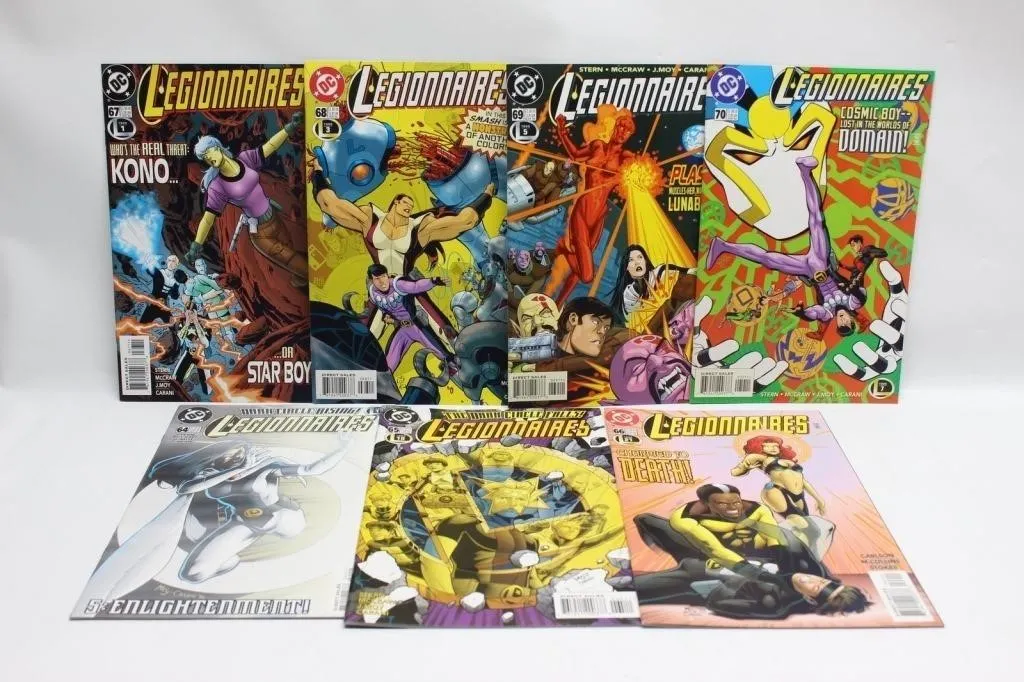 DC Legionnaires Comic Books Lot of 7