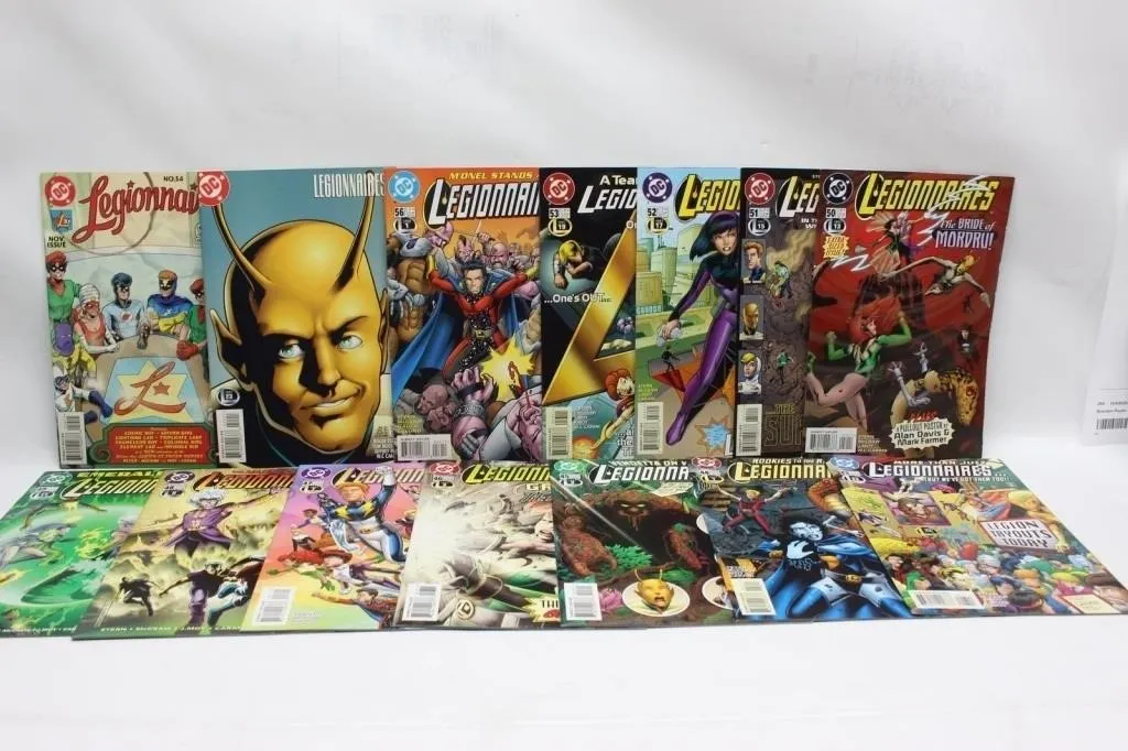 DC Legionnaires Comic Book Lot (14 Issues)