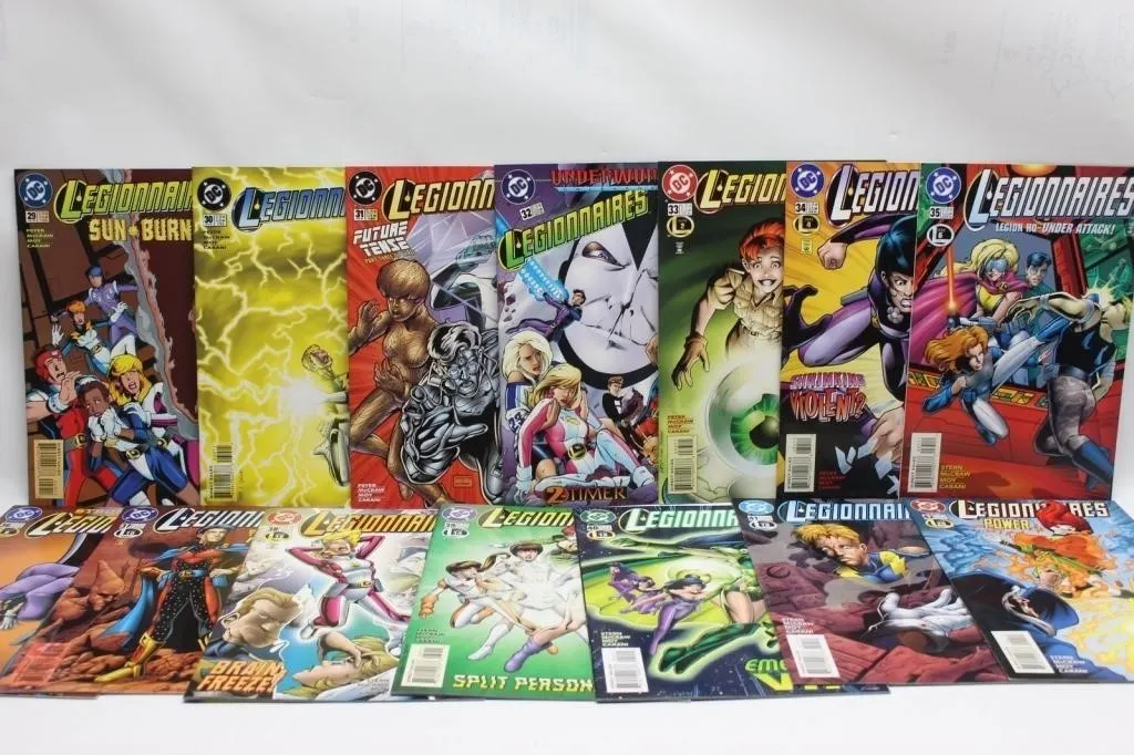 Legionnaires DC Comics Lot, Issues 29-42