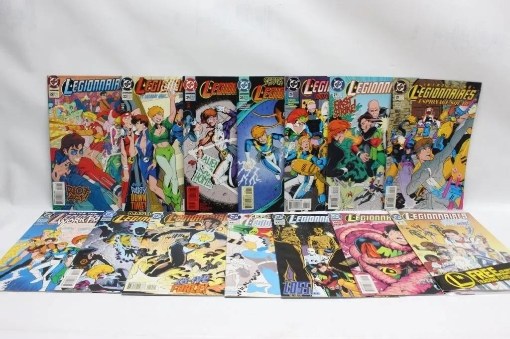 DC Legionnaires Comic Book Lot (Issues 15-28)