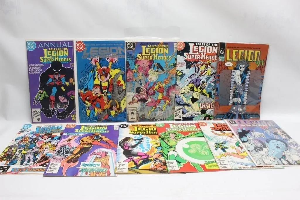 DC Legion of Super-Heroes Comic Book Lot