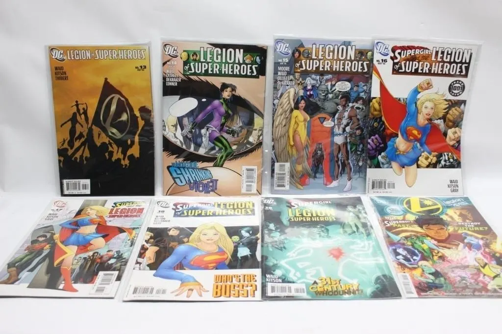 Legion of Super-Heroes & Supergirl Comic Lot (8