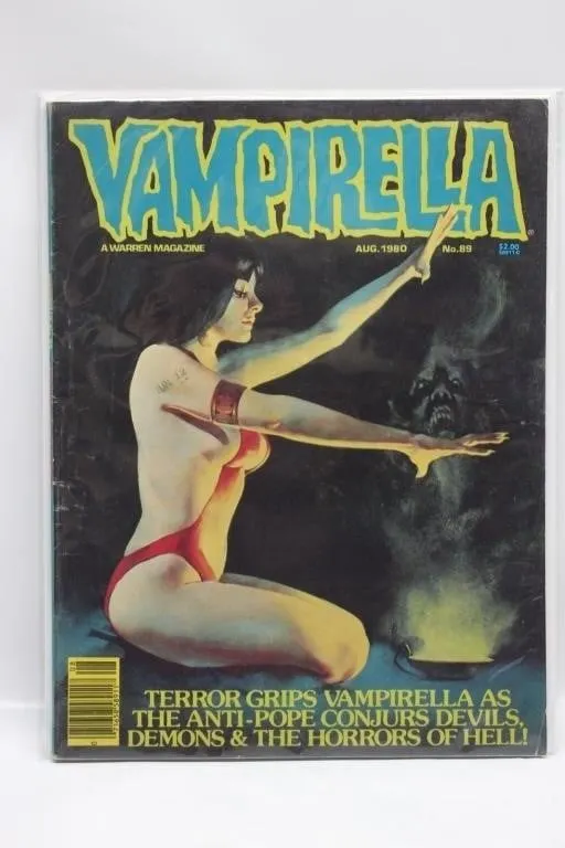 Vampirella Magazine Aug 1980 No. 89 Warren