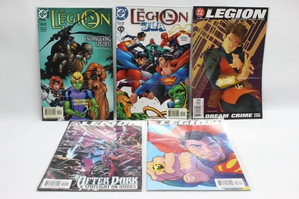 DC The Legion Comic Books Lot of 5 Issues