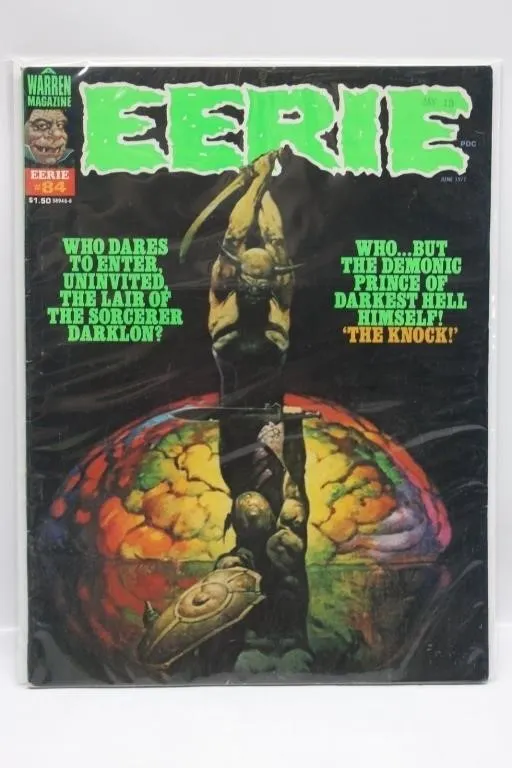 Eerie 84 Warren Magazine June 1977