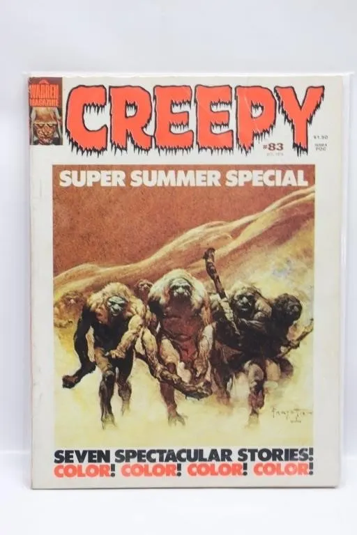 Creepy 83 Warren Magazine Comic Super Summer