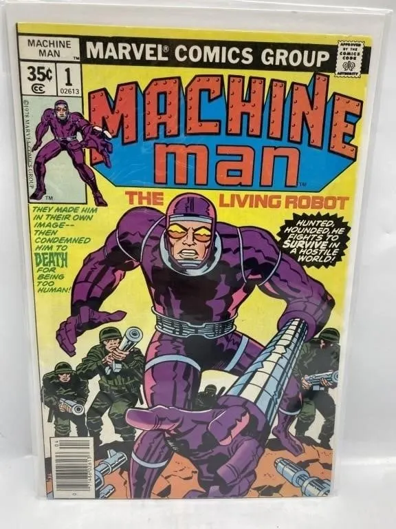 Machine Man 1 Marvel Comics 1978