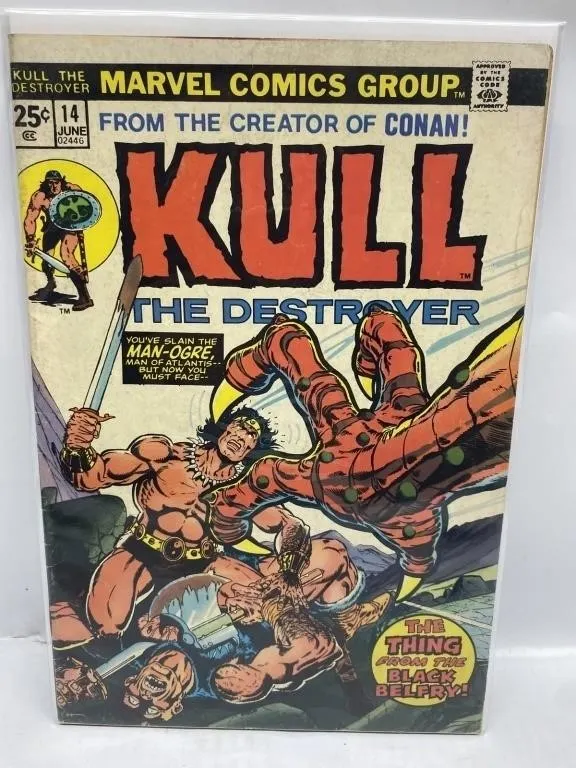 Kull the Destroyer 14 Marvel Comics 1974