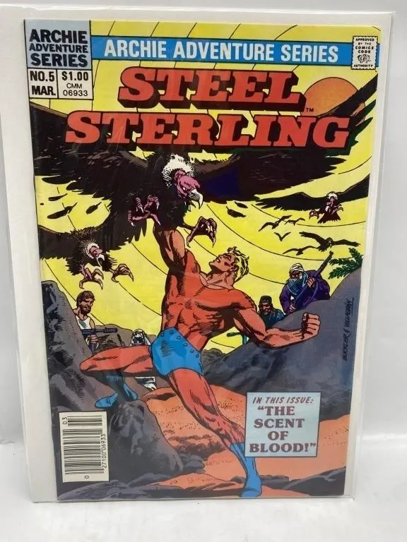 Steel Sterling No. 5 Archie Adventure Series Comic