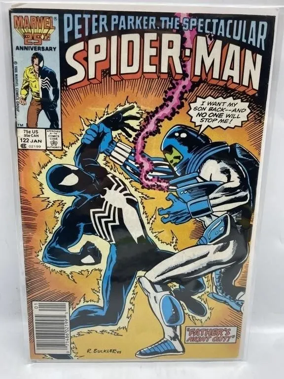 Spectacular Spider-Man 122 Marvel Comic Book