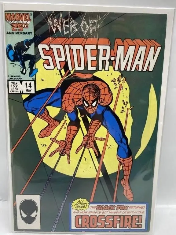 Web of Spider-Man 14 Marvel Comic 1986