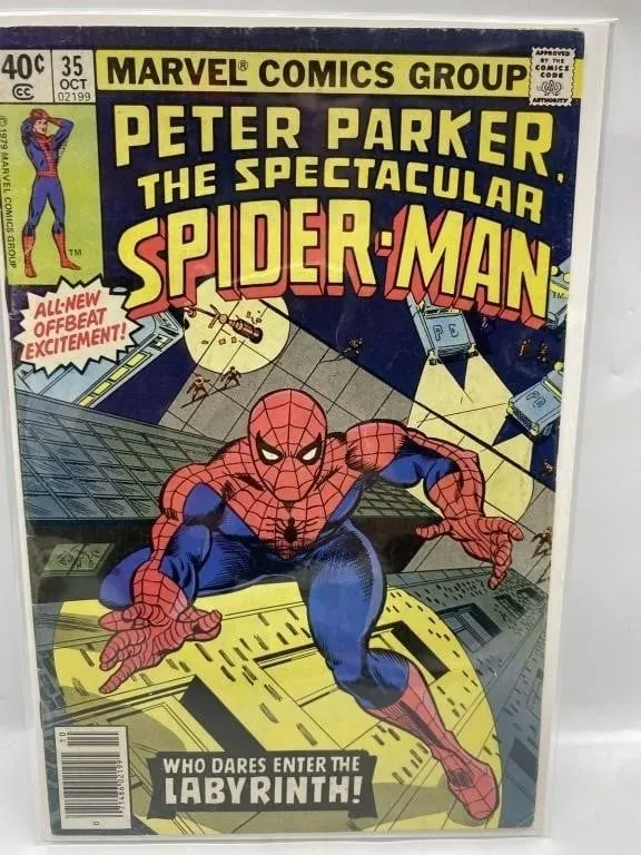 Peter Parker Spectacular Spider-Man 35 Comic