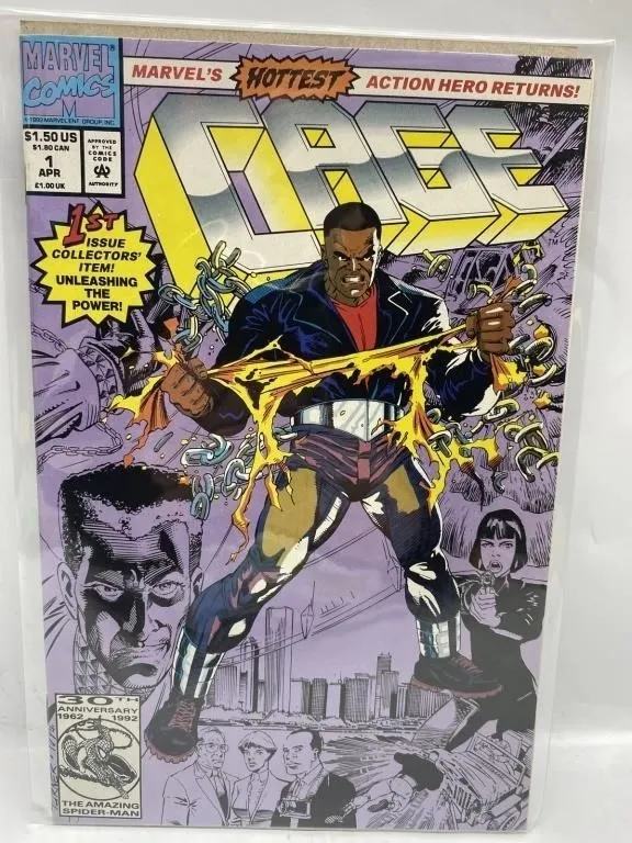 Cage 1 Marvel Comics (1992) 1st Issue