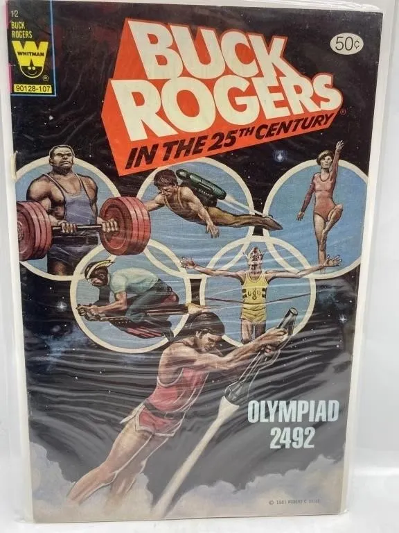 Buck Rogers in the 25th Century 12 Comic (Whitman)