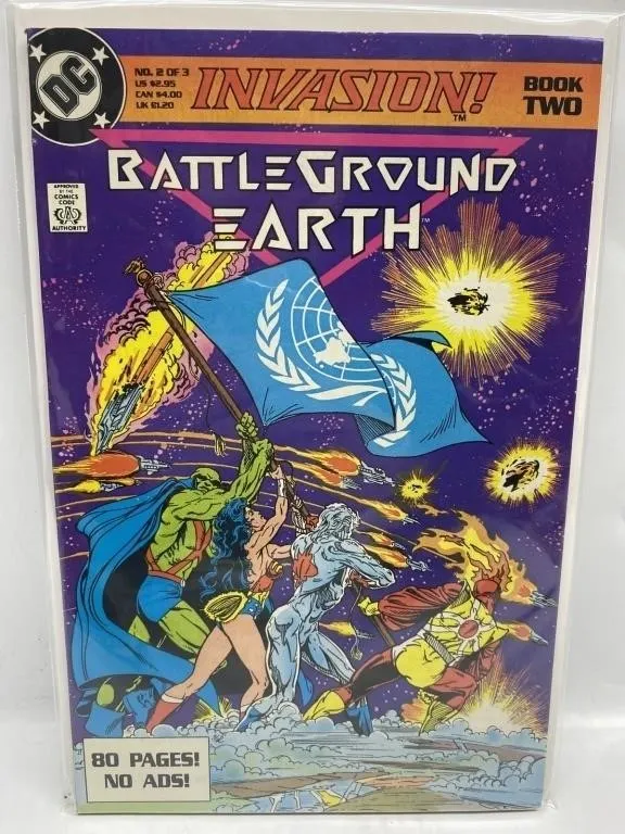 Invasion Battleground Earth Book Two DC Comic