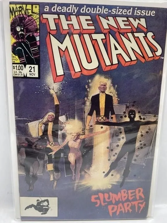The New Mutants 21 Marvel Comic (1984)