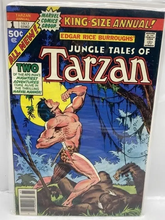 Jungle Tales of Tarzan King-Size Annual 1 (1977,