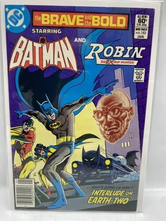 Brave and the Bold 182 Batman and Robin Comic