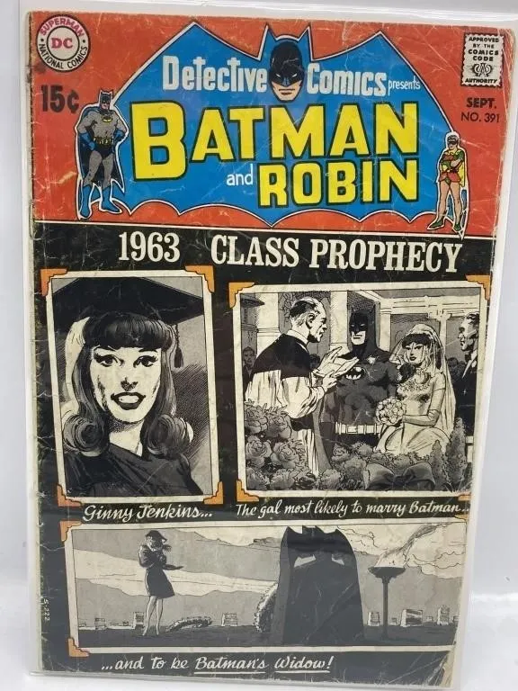 Detective Comics 391 Batman and Robin 1969