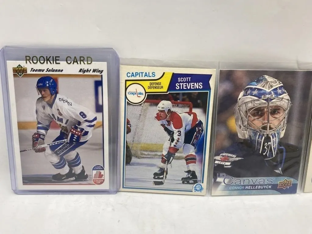 Hockey Rookie & Star Cards Lot - Selanne, Jagr,