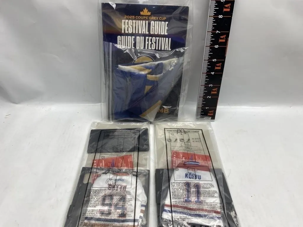 2025 Grey Cup Festival Guide & NHL Mini Jerseys