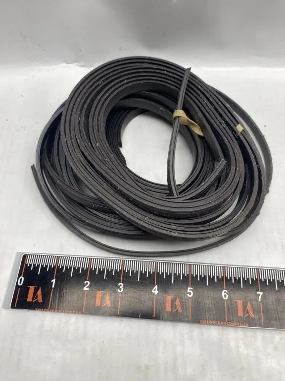 Coiled Rubber Weatherstrip Seal Roll