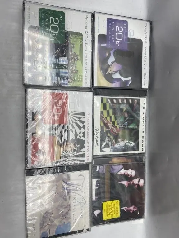 CD Lot 20th Century, J. Geils Band & More