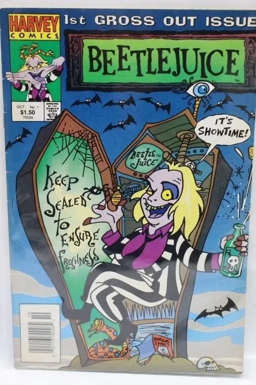 Beetlejuice #1 Comic & Problem Child 2 Movie