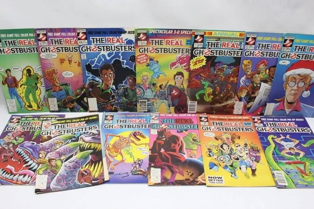 The Real Ghostbusters Comic Book Lot (NOW Comics)