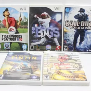 Nintendo Wii Game Lot: Sports, COD, Tintin,