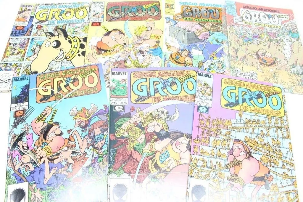 Groo the Wanderer comic book lot (10 issues)