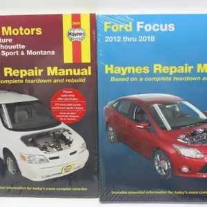 Haynes Repair Manuals: GM Vans & Ford Focus (2
