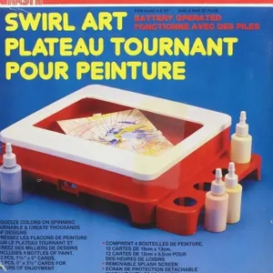 Lasta Swirl Art Battery Operated Spin Painting Set