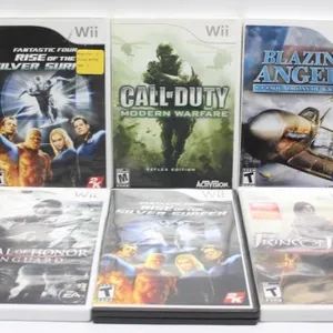 Nintendo Wii Games Lot of 6