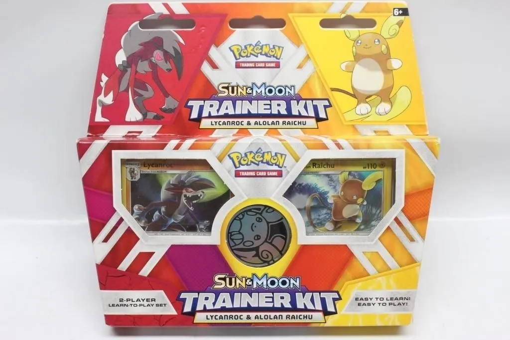 Pokémon Sun & Moon Trainer Kit: Lycanroc & Raichu
