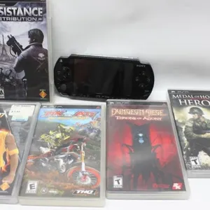 Sony PSP Console with 5 Games