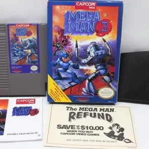 Mega Man 3 (NES) Complete in Box w/ Manual