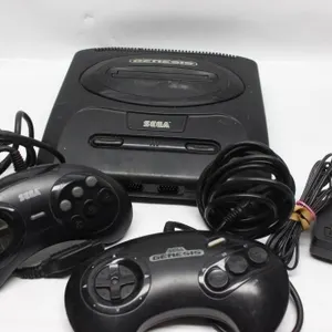 Sega Genesis Console with Controllers & Boxing
