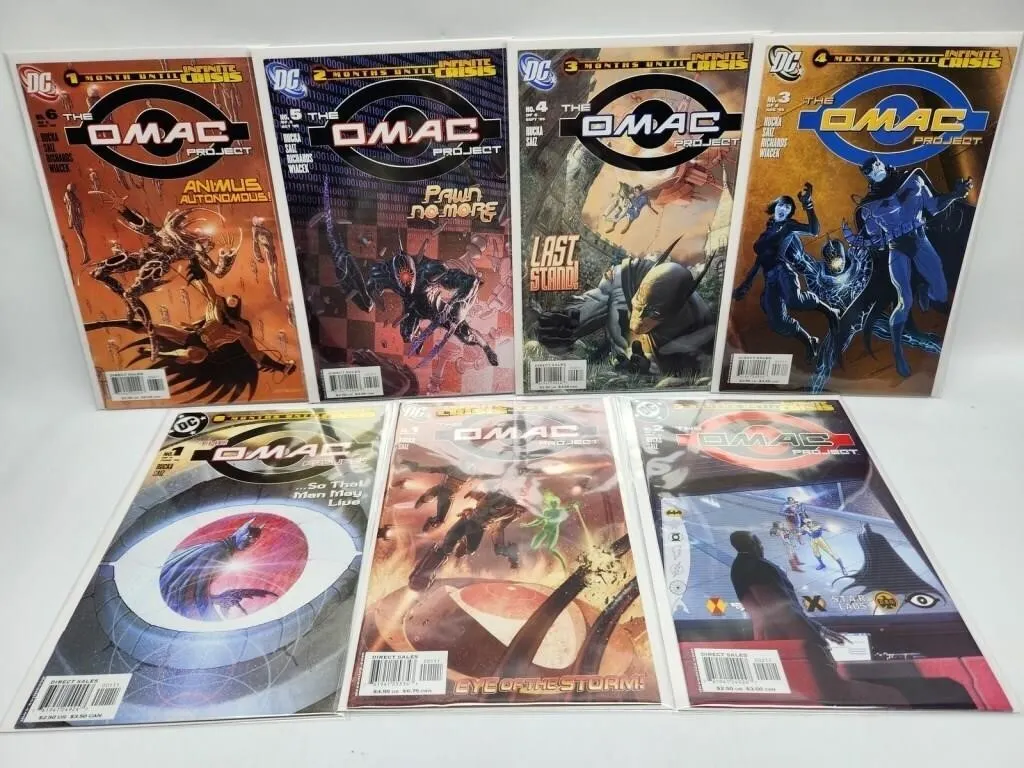OMAC Project #1-6 + Special, DC Comics Lot (7