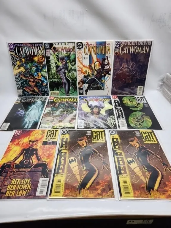 DC Catwoman Comic Book Lot (11 Issues)
