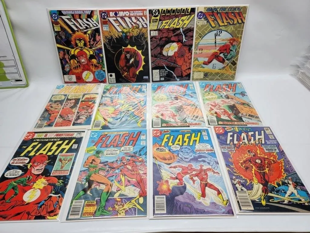 DC Flash Comic Book Lot (11 Issues)