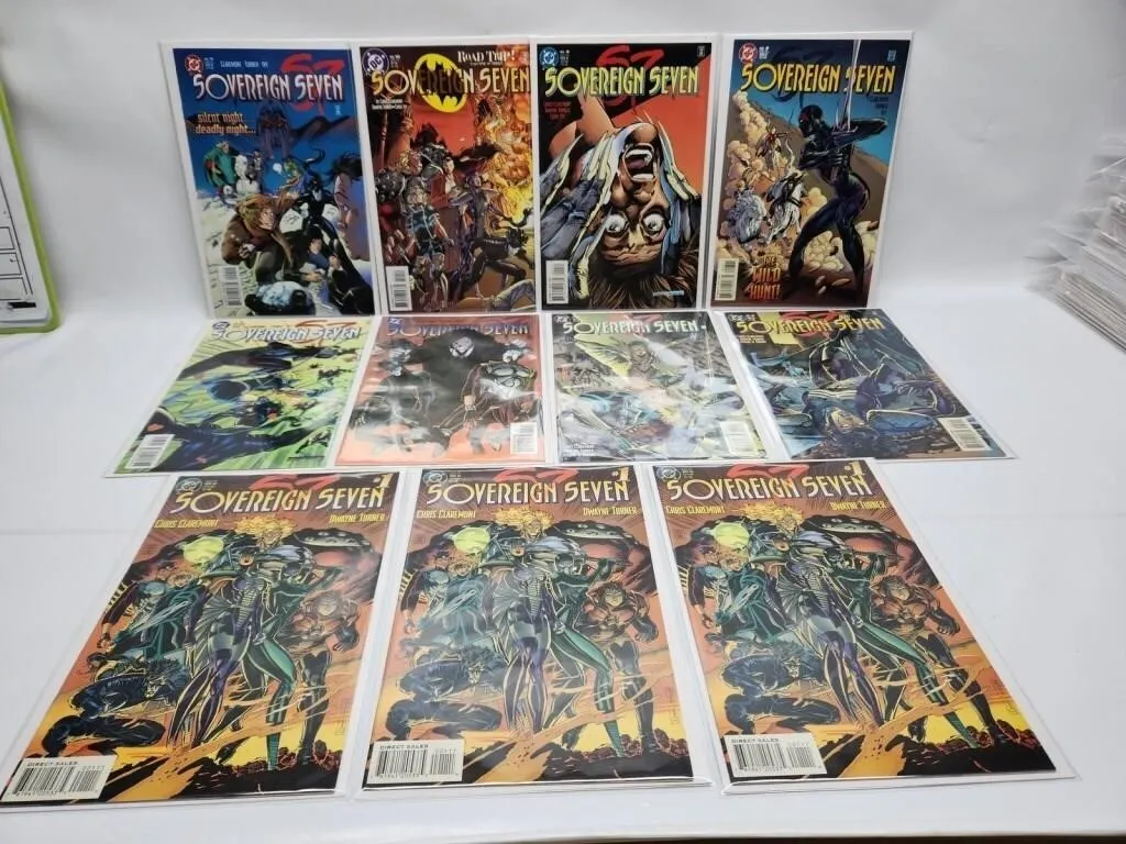 Sovereign Seven Comic Book Lot (DC Comics)
