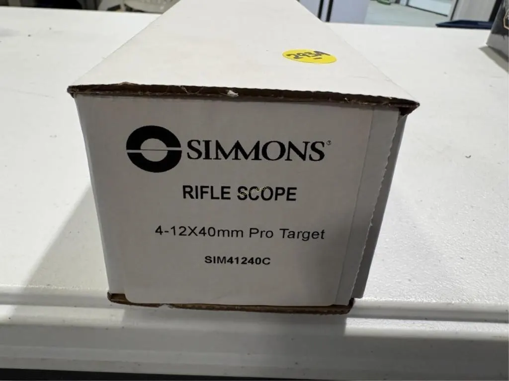 Simmons Pro Target 4-12X40mm scope-new