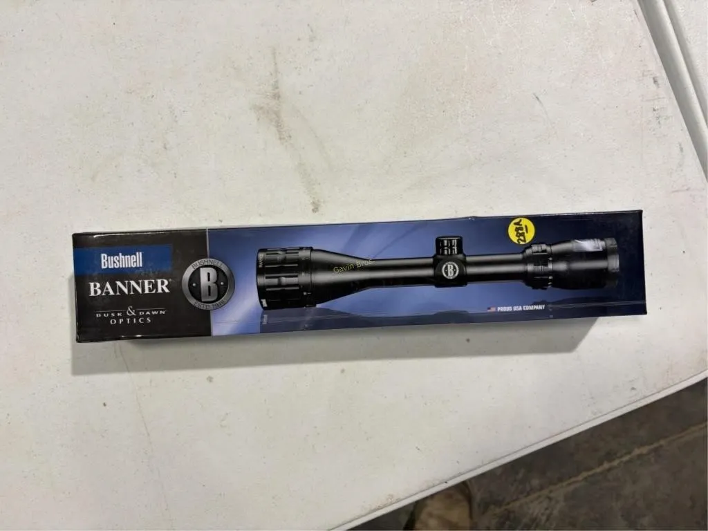 Bushnell Banner 4-12X40mm scope-new